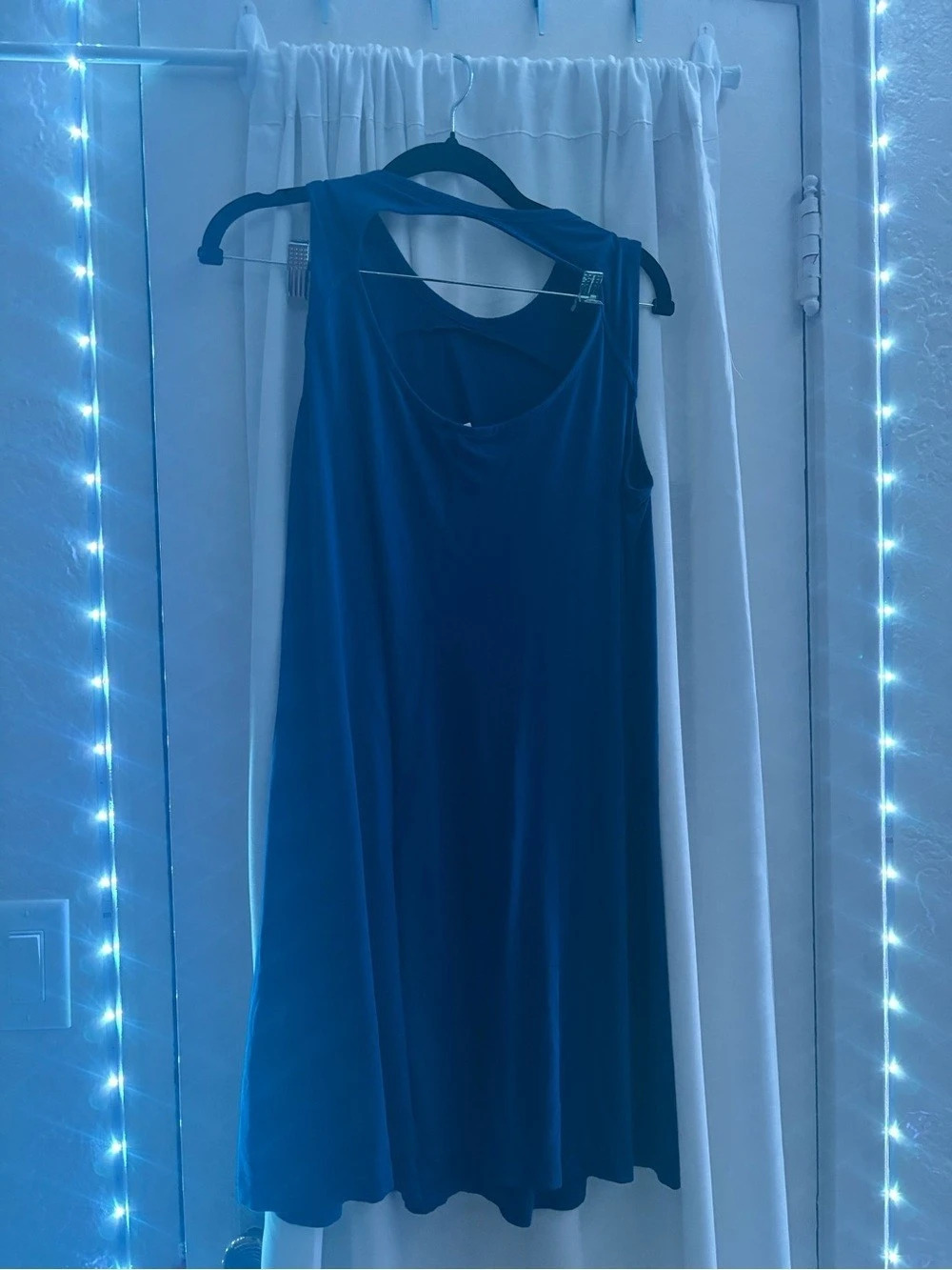 Gap Maxi Dress in Blue Size Medium